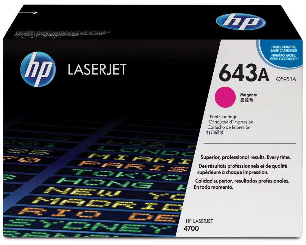 HP Toner Nr. 643A (Q5953A) Magenta