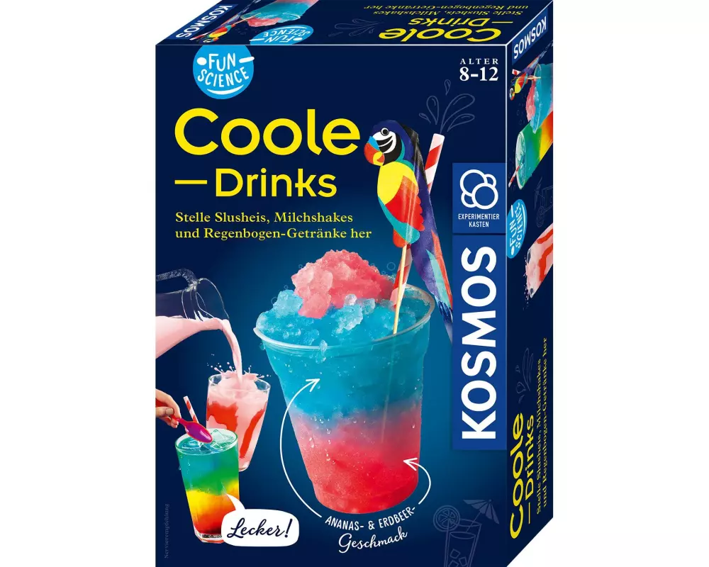Kosmos Experimentierkasten Fun Science Coole Drinks Trendgetränke