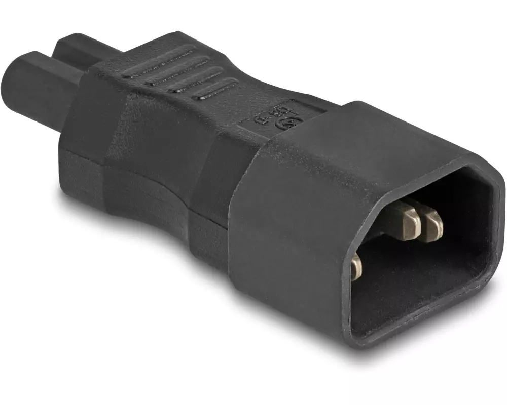Delock Adapterstecker IEC60320 C14 - C7, gerade