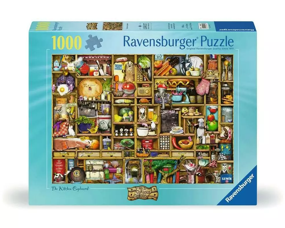Ravensburger Puzzle Kurioses Küchenregal