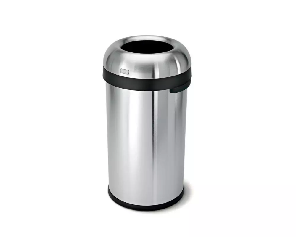 Simplehuman Abfalleimer CW1407 60 Liter, Silber