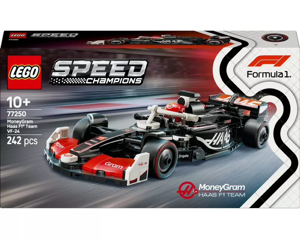 LEGO® Speed Champions MoneyGram Haas F1 Team VF-24 Rennauto 77250