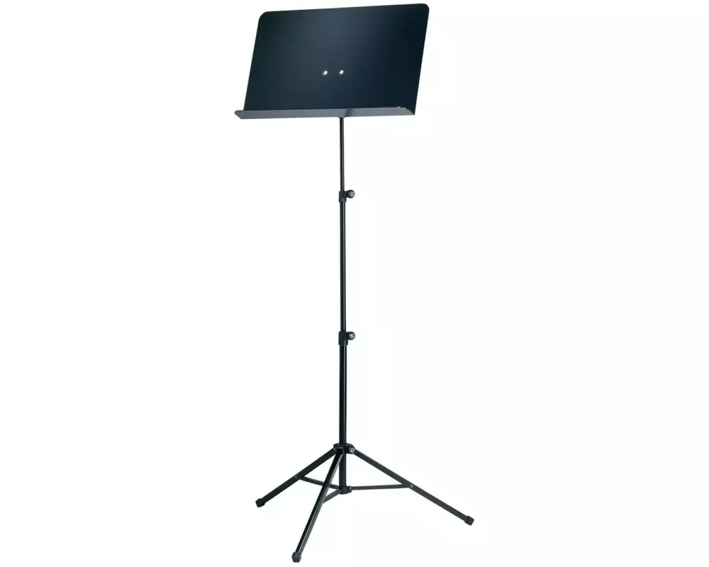 K&M 10068 Orchesternotenpult aus Aluminium 48 x 30 cm Schwarz