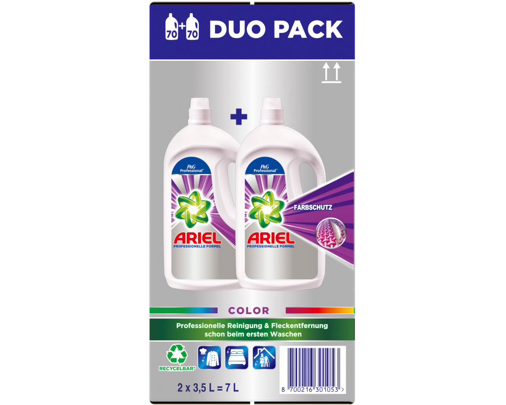 ARIEL Waschmittel flüssig 2x3.5lt 971690 color