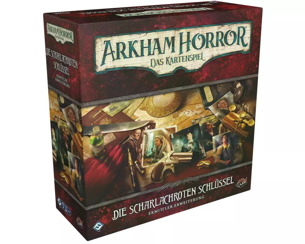 Fantasy Flight Games Kartenspiel Arkham Horror: Scharlachroter Schlüssel