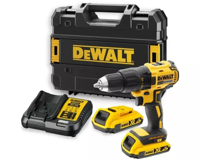 DEWALT Akku-Bohrschrauber DCD777S2T 18 V Set