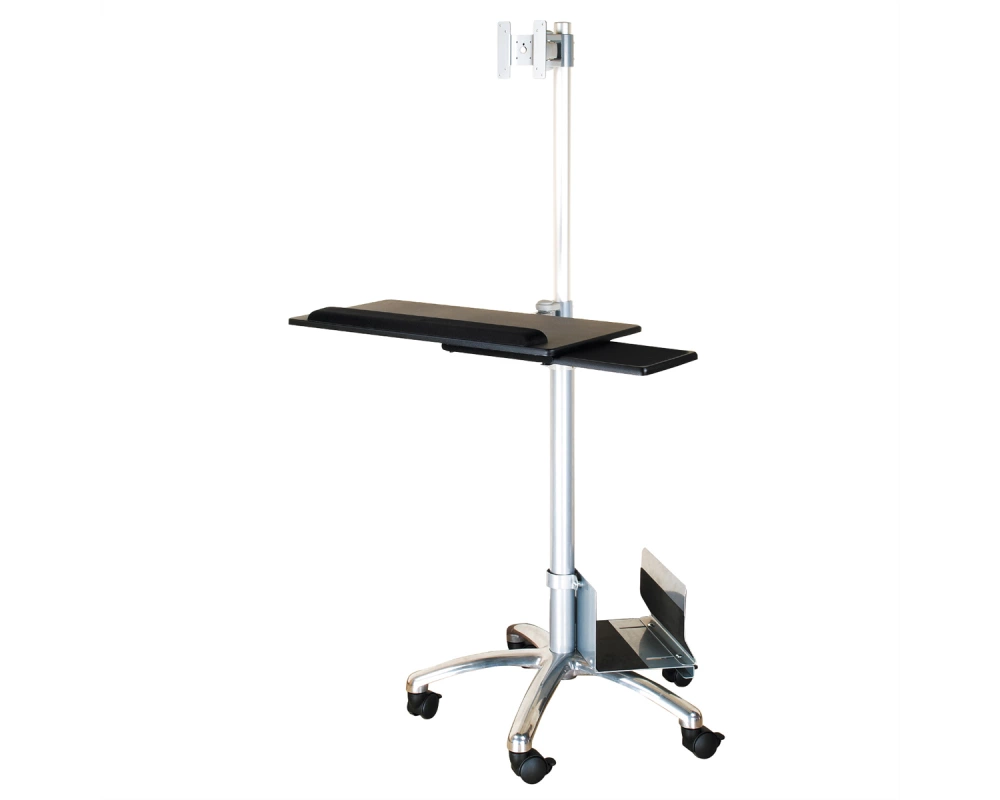 VALUE PC/LCD-Rollständer, höhenverstellbar, bis 10 kg