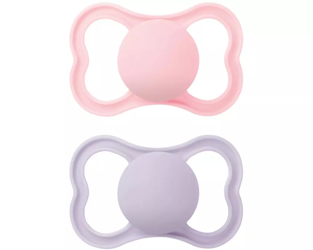 MAM Nuggi Air 2 Stk. Girl 16-36 Mt.