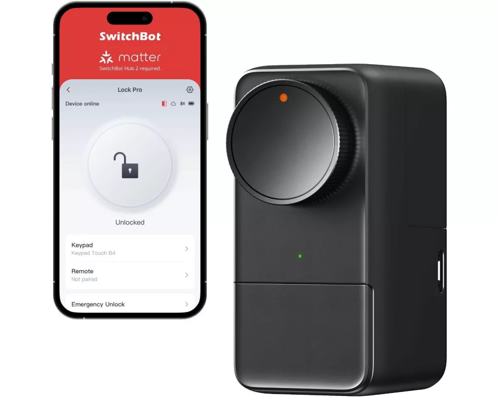 SwitchBot Smart Lock Pro CH- & EU-Zylinder