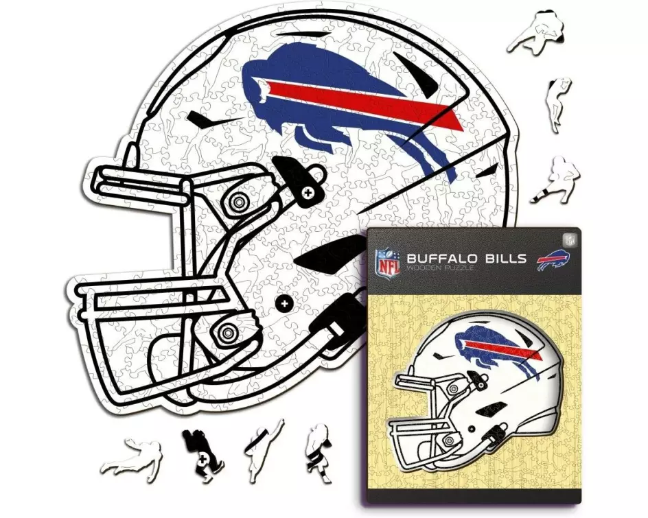 Iconic Puzzle Holz-Puzzle NFL – Buffalo Bills S, 150 Teile