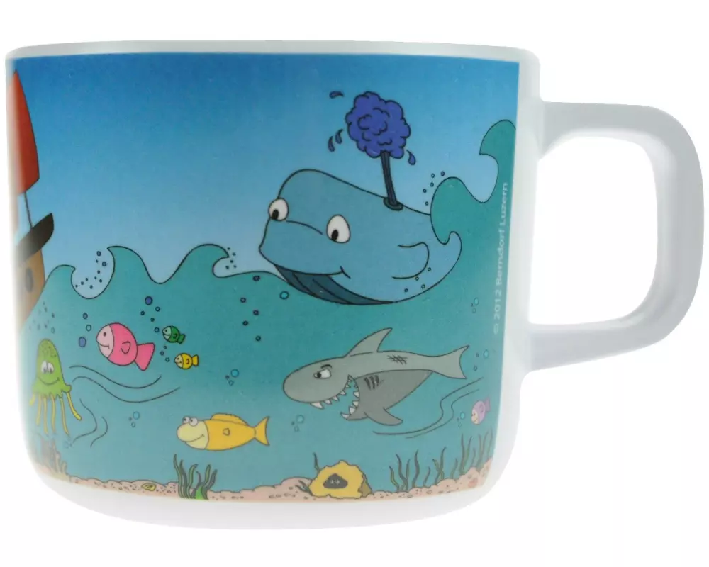 Berndorf Tasse Moritz 250 ml, Blau/Mehrfarbig