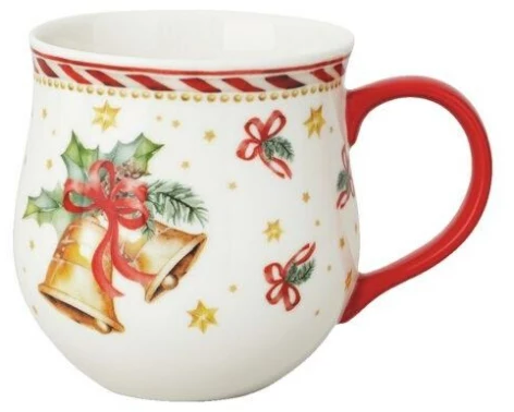 Hutschenreuther Christmas Mug Weihnachtsglocke Porzellan Mehrfarbig 0.45 l