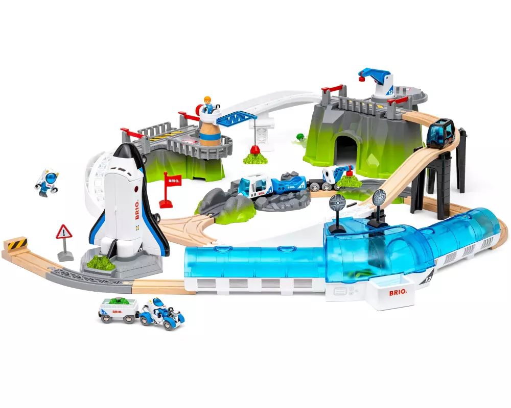 BRIO World Weltraum Deluxe Zugset mit Licht- und Soundeffekten