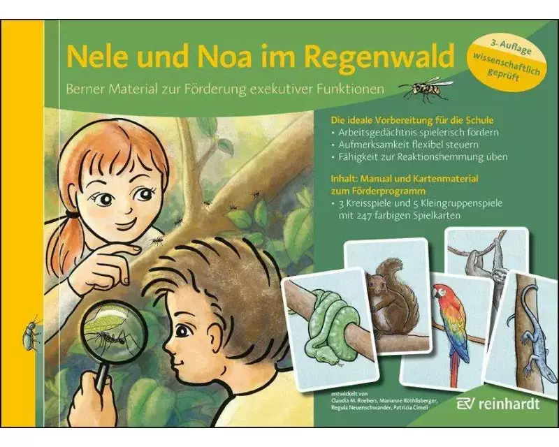 Nele und Noa im Regenwald