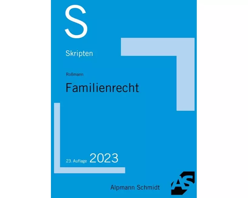 Skript Familienrecht