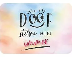 Postkarte. Doof stellen... (Schrift)