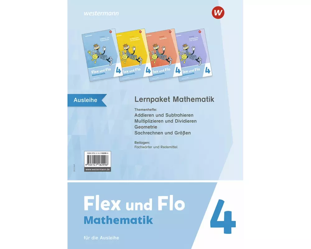 Flex und Flo 4. Lernpaket Mathematik. Für die Ausleihe