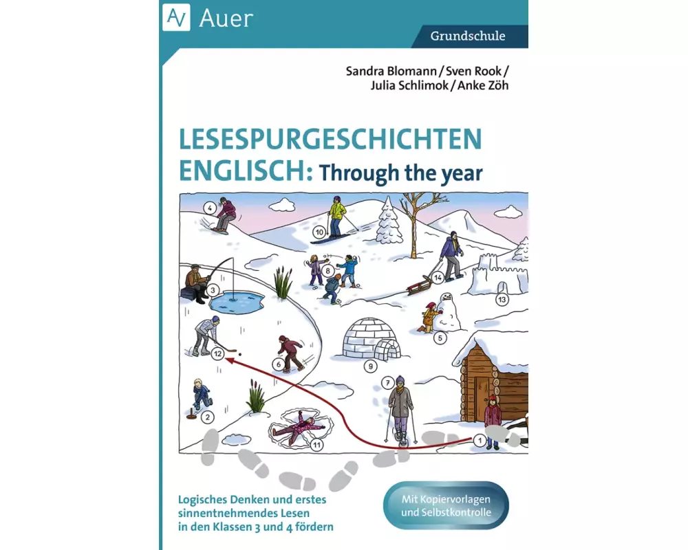 Lesespurgeschichten Englisch: Through the year