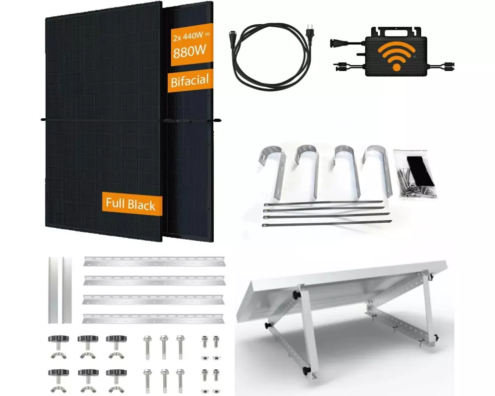 Technaxx Solar Balkonkraftwerk 800W TX-354P