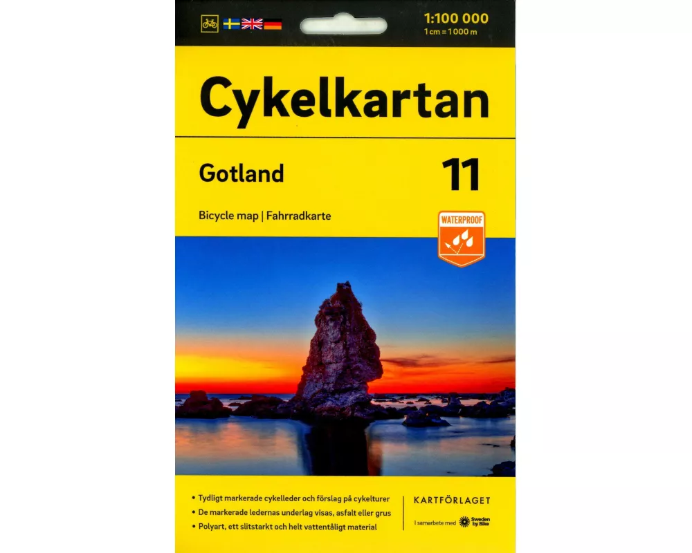 Cykelkartan Blad 11 Gotland 1:100000