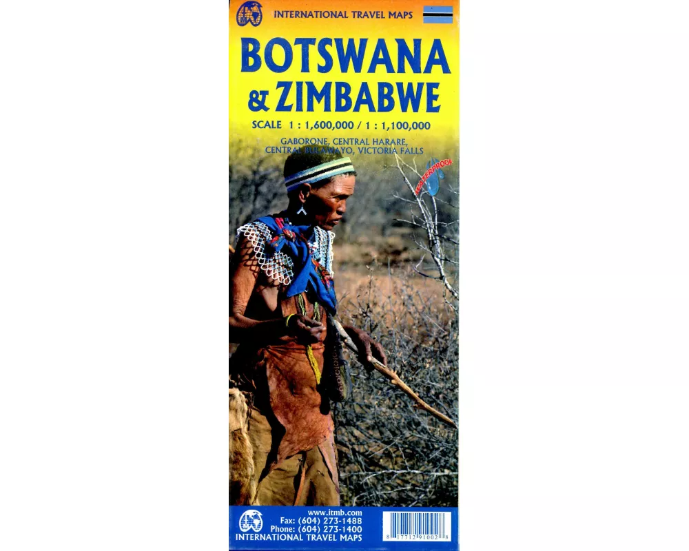 Botswana / Zimbabwe 1:1500000
