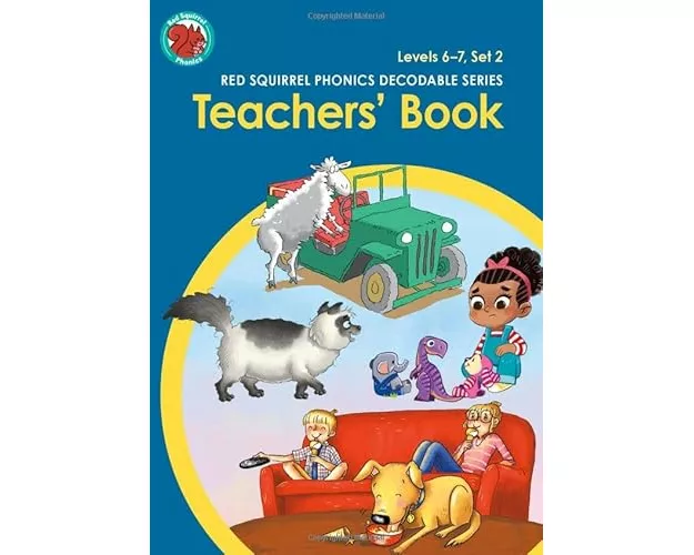 Red Squirrel Phonics Teachers' Book Level 6 Sets 2a and 2b and Level 7 Sets 2a and 2b