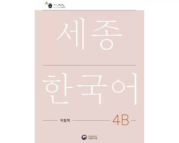 Sejong Korean Work Book 4B