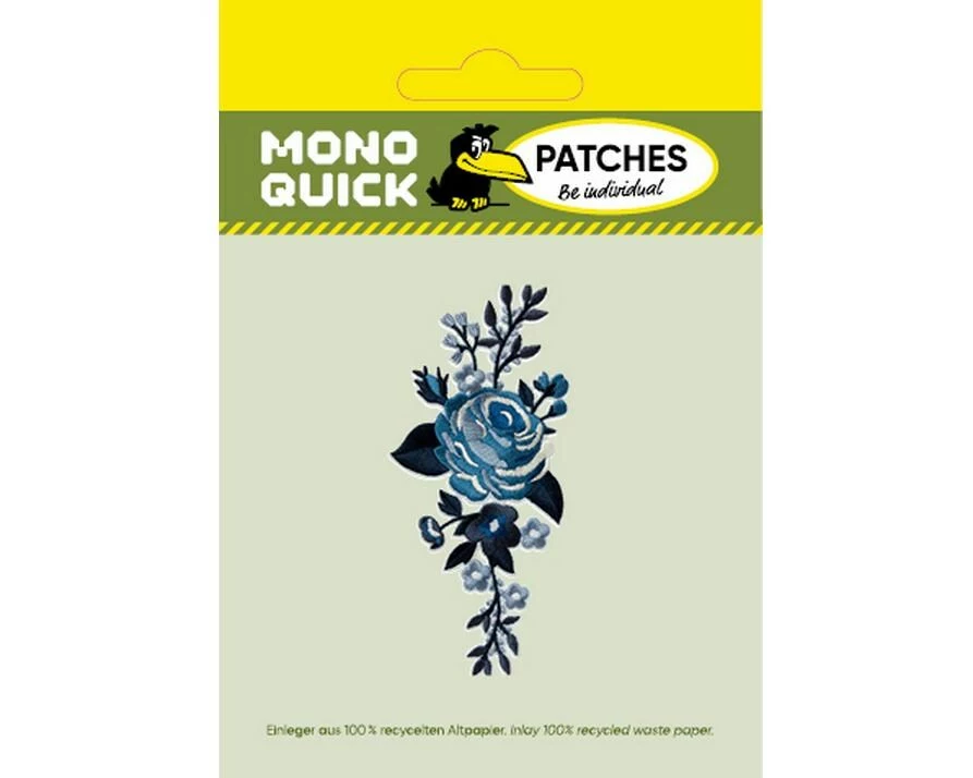 Mono-Quick Aufnäher Blütenranke 1 Stück