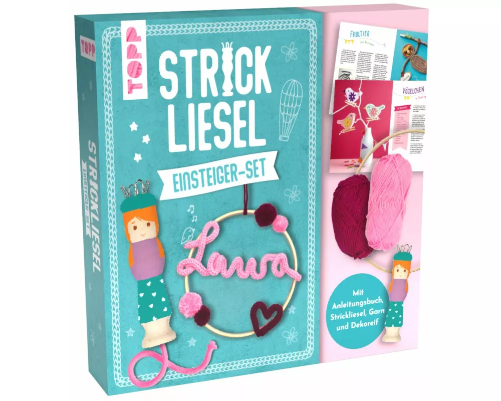 Meine erste Strickliesel - Bastelset