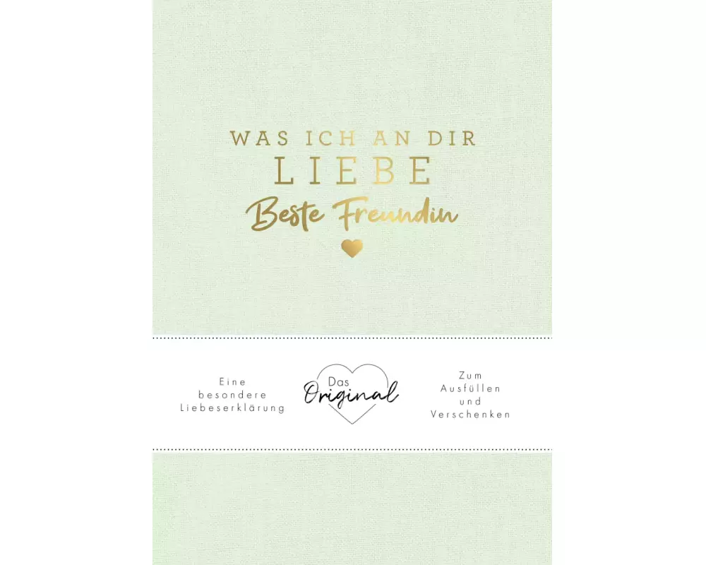 Was ich an dir liebe, beste Freundin