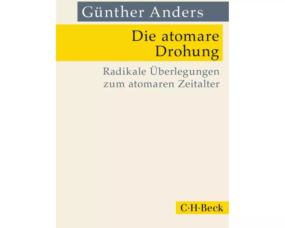 Die atomare Drohung
