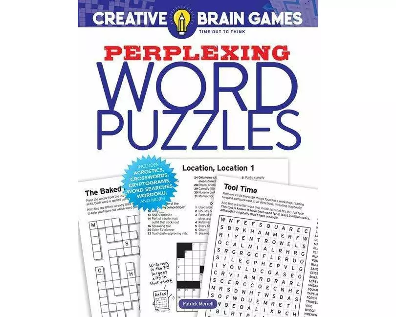 Creative Brain Games Perplexing Word Puzzles