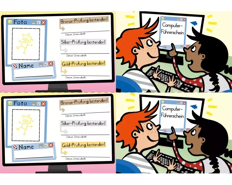 Computer - Klassensatz Führerscheine