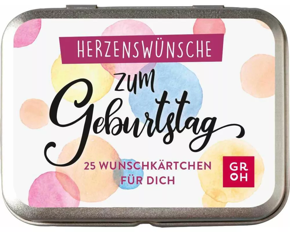 Herzenswünsche zum Geburtstag