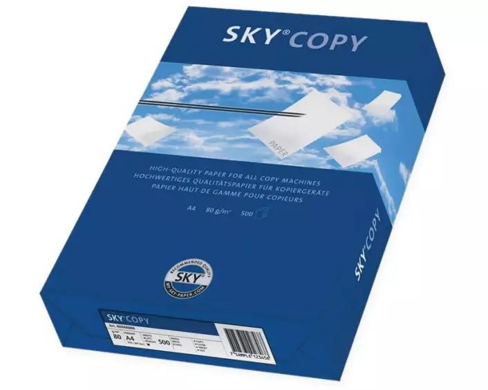 Sky Kopierpapier A4, Weiss, 80 g/m², 500 Blatt