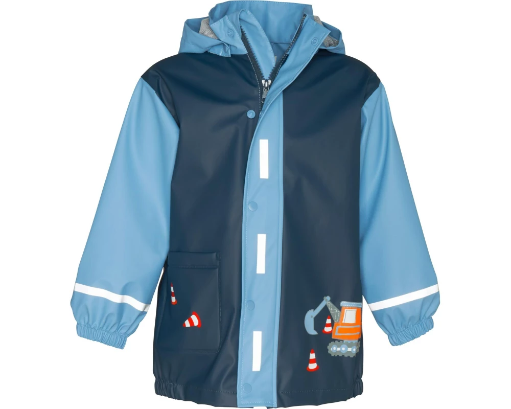 Playshoes Regenmantel Baustelle Gr. 104