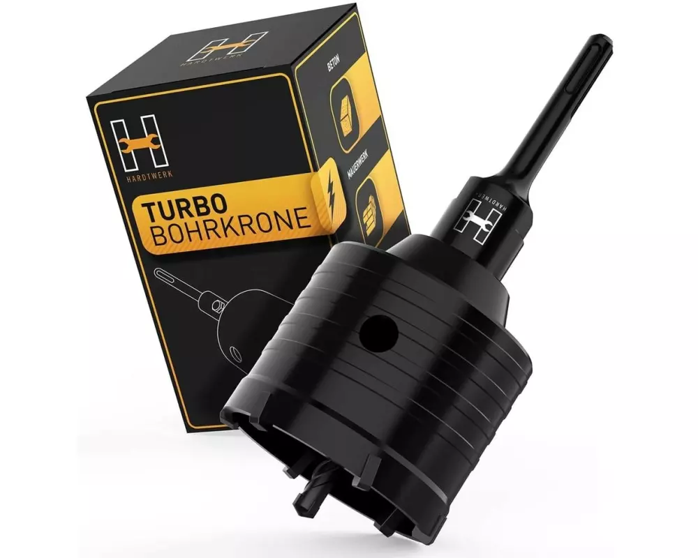 Hardtwerk Bohrer + SDS-Plus-Adapter 68 mm
