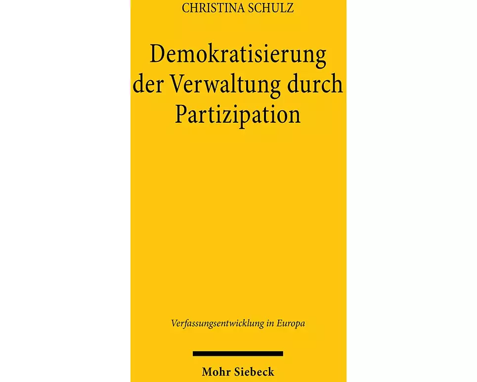 Demokratisierung der Verwaltung durch Partizipation