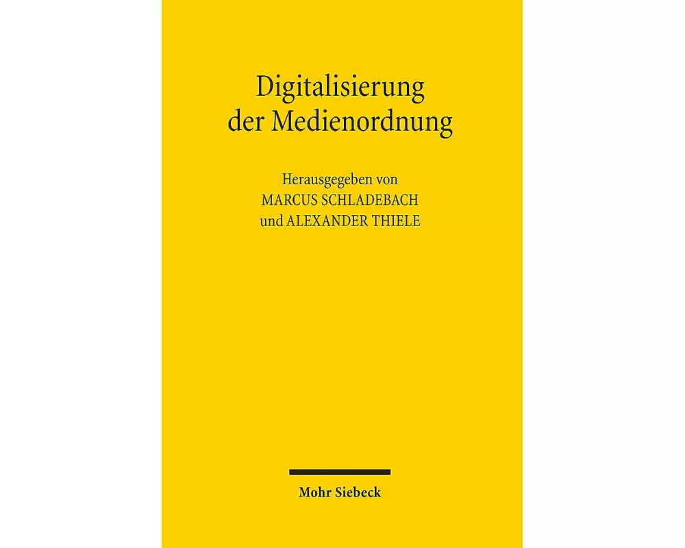 Digitalisierung der Medienordnung