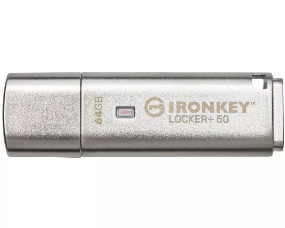 Kingston USB-Stick IronKey Locker+ 50 64 GB