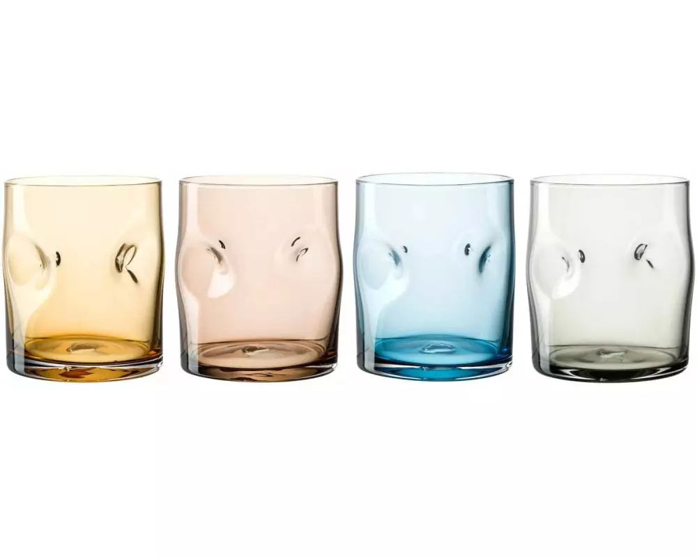 Leonardo Trinkglas Vesuvio 300 ml, 4 Stück, Mehrfarbig