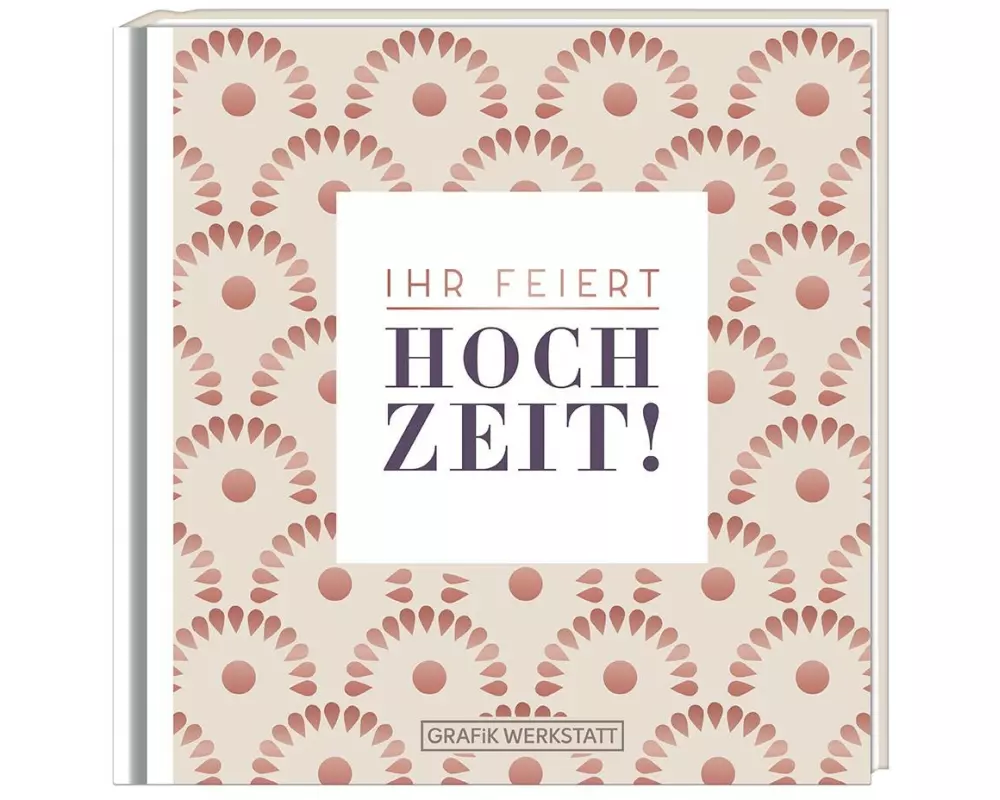 Grafik Werkstatt Minibuch Ihr feiert Hochzeit!