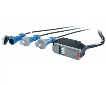 APC IT Power Distribution Module 3x1 Pole 3 Wire 32A 3xIEC309 480cm 540cm 600cm