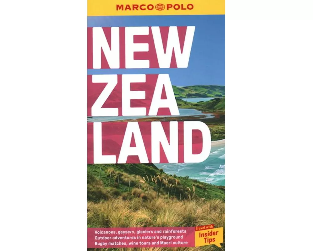 New Zealand Marco Polo Pocket Travel Guide - with pull out map
