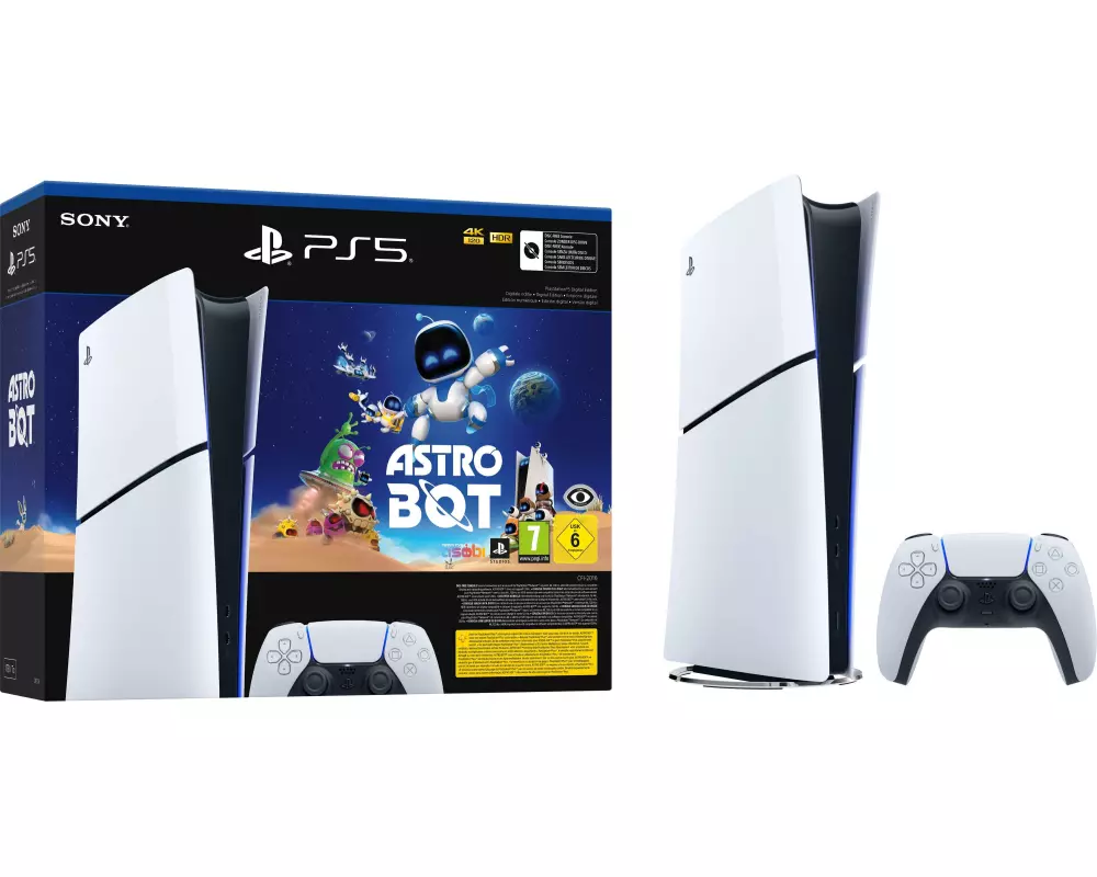Sony PlayStation 5 Slim – Digital ASTRO BOT Bundle