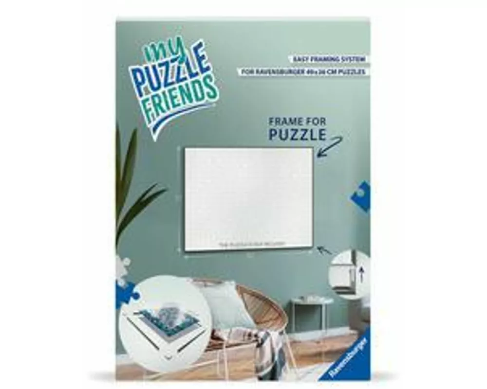 Puzzlezubehör - Puzzle-Rahmen, schwarz