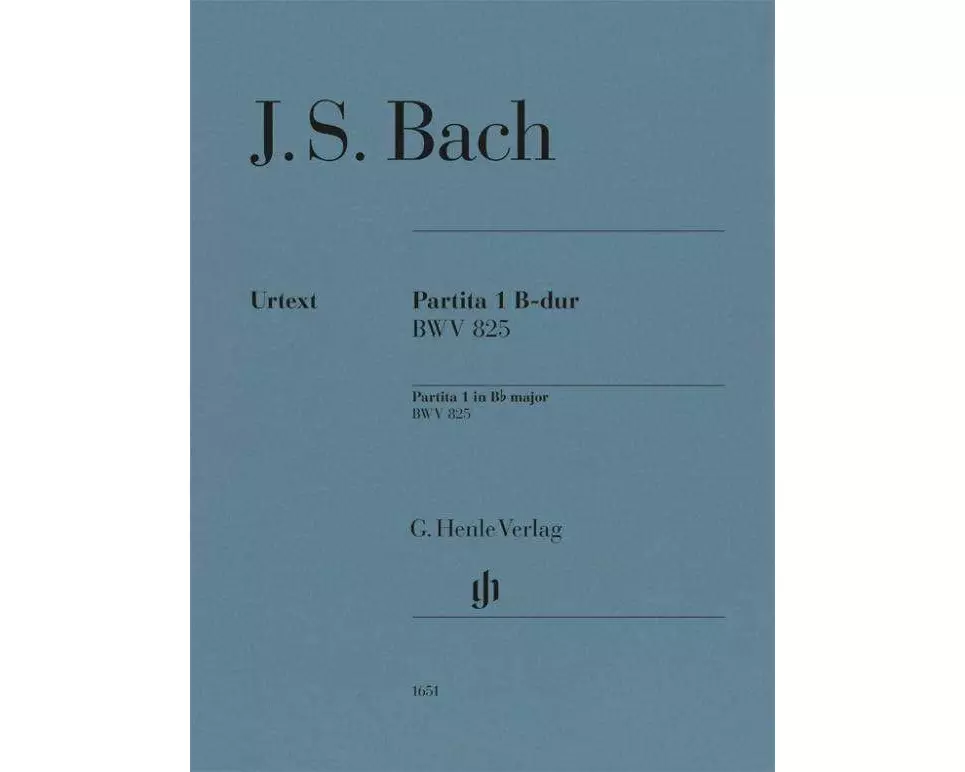 Johann Sebastian Bach - Partita Nr. 1 B-dur BWV 825