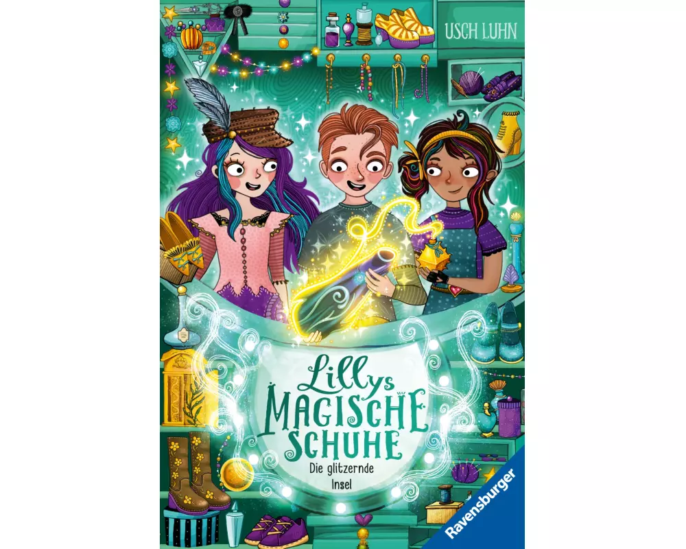 Lillys magische Schuhe, Band 8 - Die glitzernde Insel