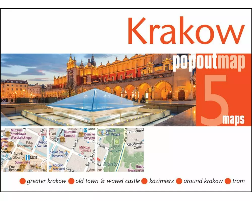 Krakow PopOut Map
