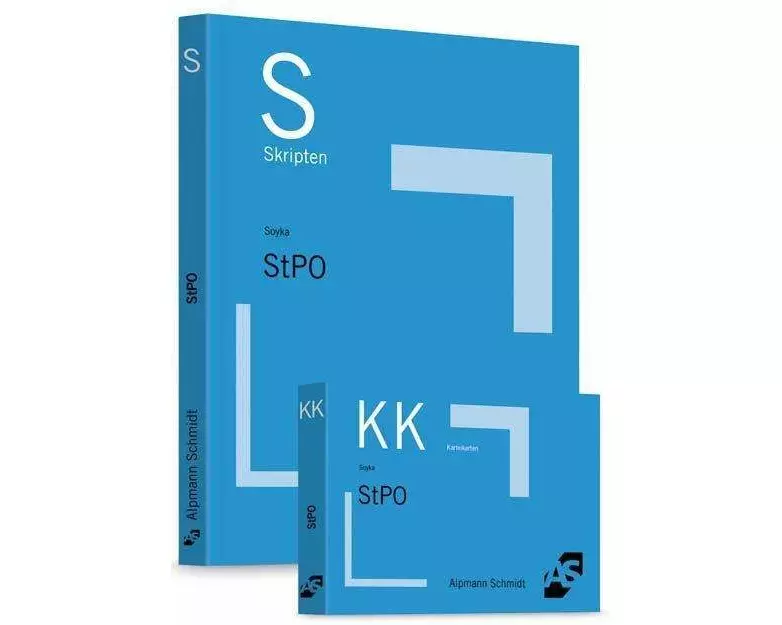 Bundle Soyka, Skript StPO + Soyka, Karteikarten StPO